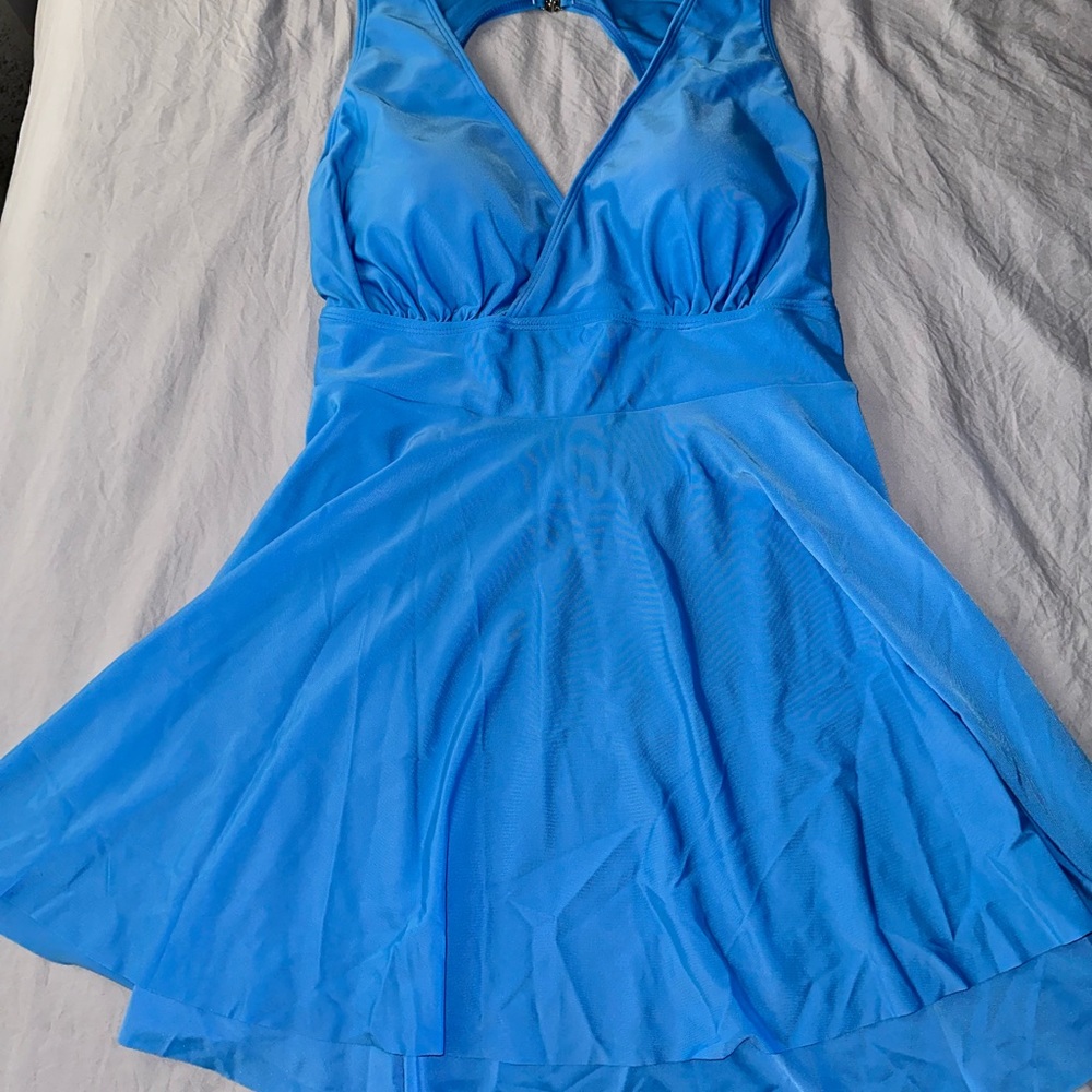 Shein plus swim dress in 2x